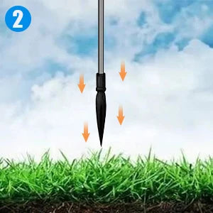 Patio Solar Firework String Lights