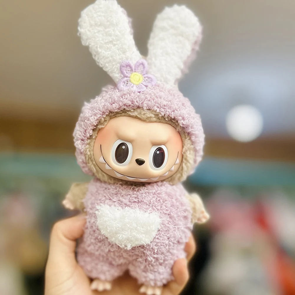 Mini Labubu Dolls Outfit Clothes Accessories without Doll