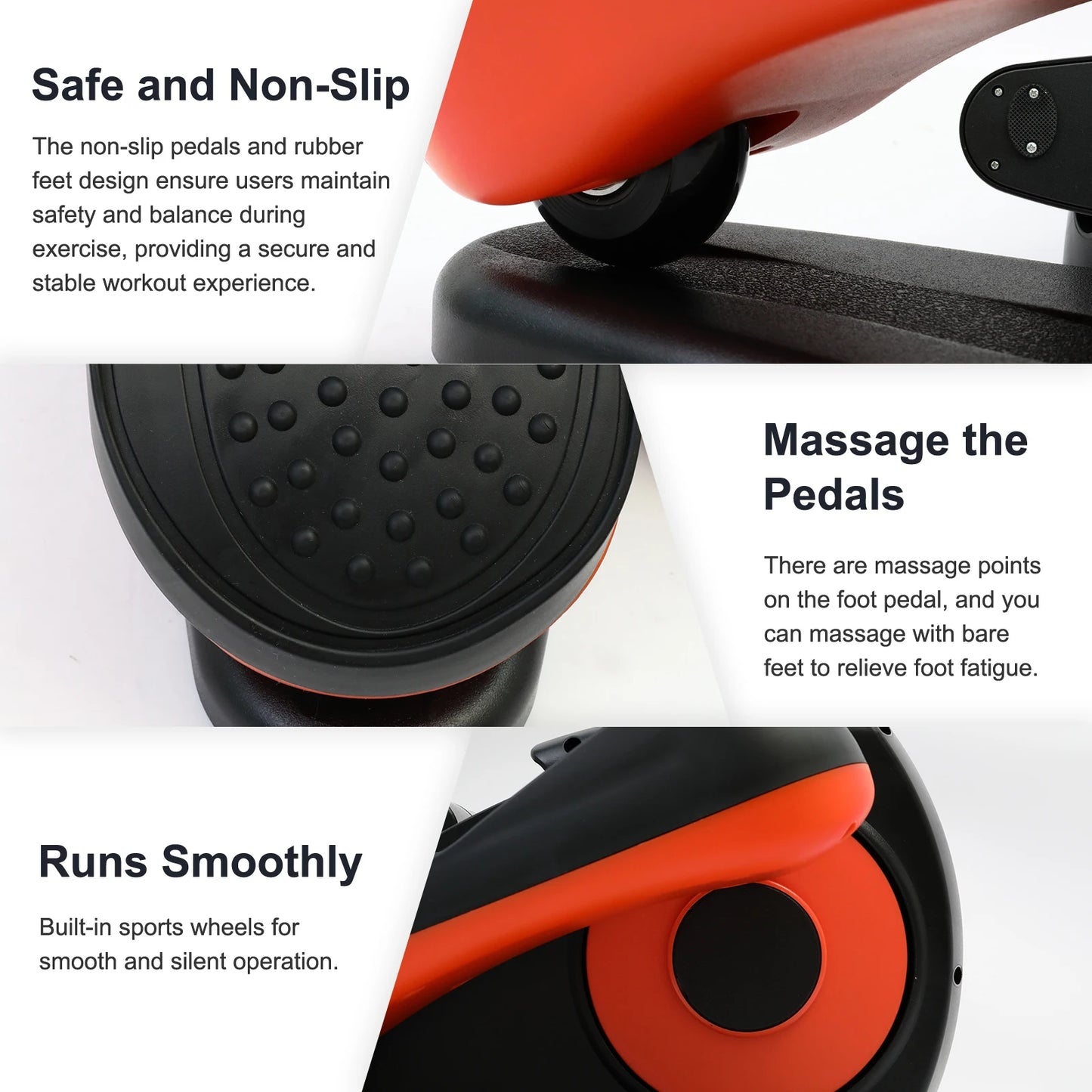 Exerciser Seated Elliptical Machine