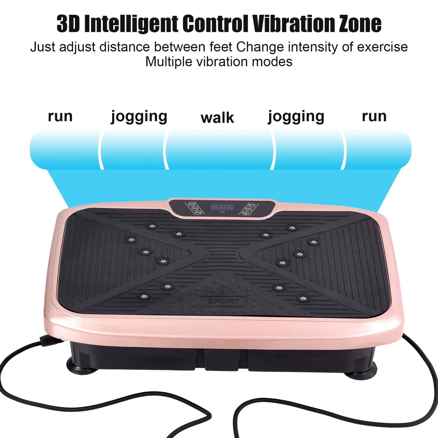 Body Electric Vibration Slimming Plate Tool