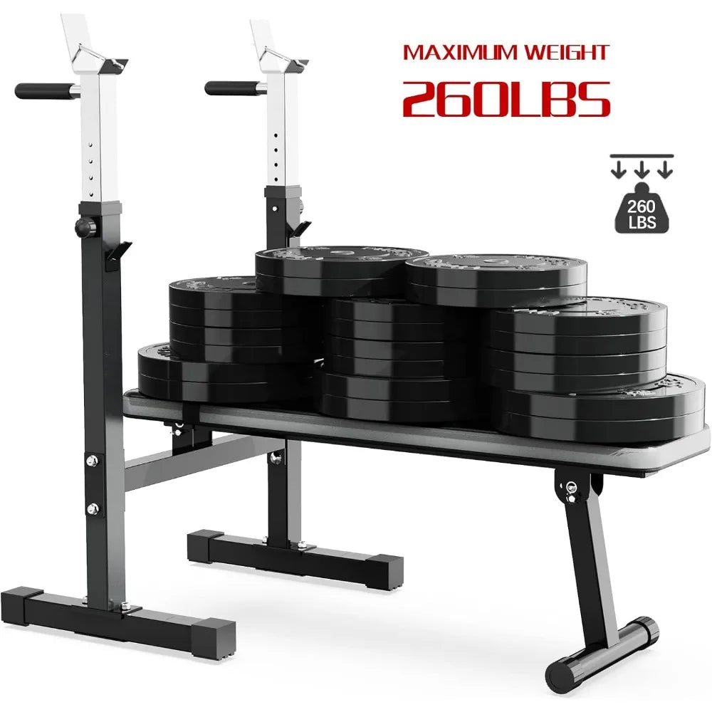 Home Gym Weight Bench Station Full Body Workout