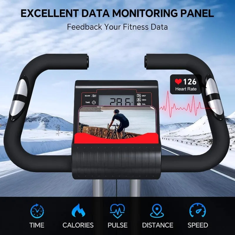 Foldable Exercise Bike for Small Places