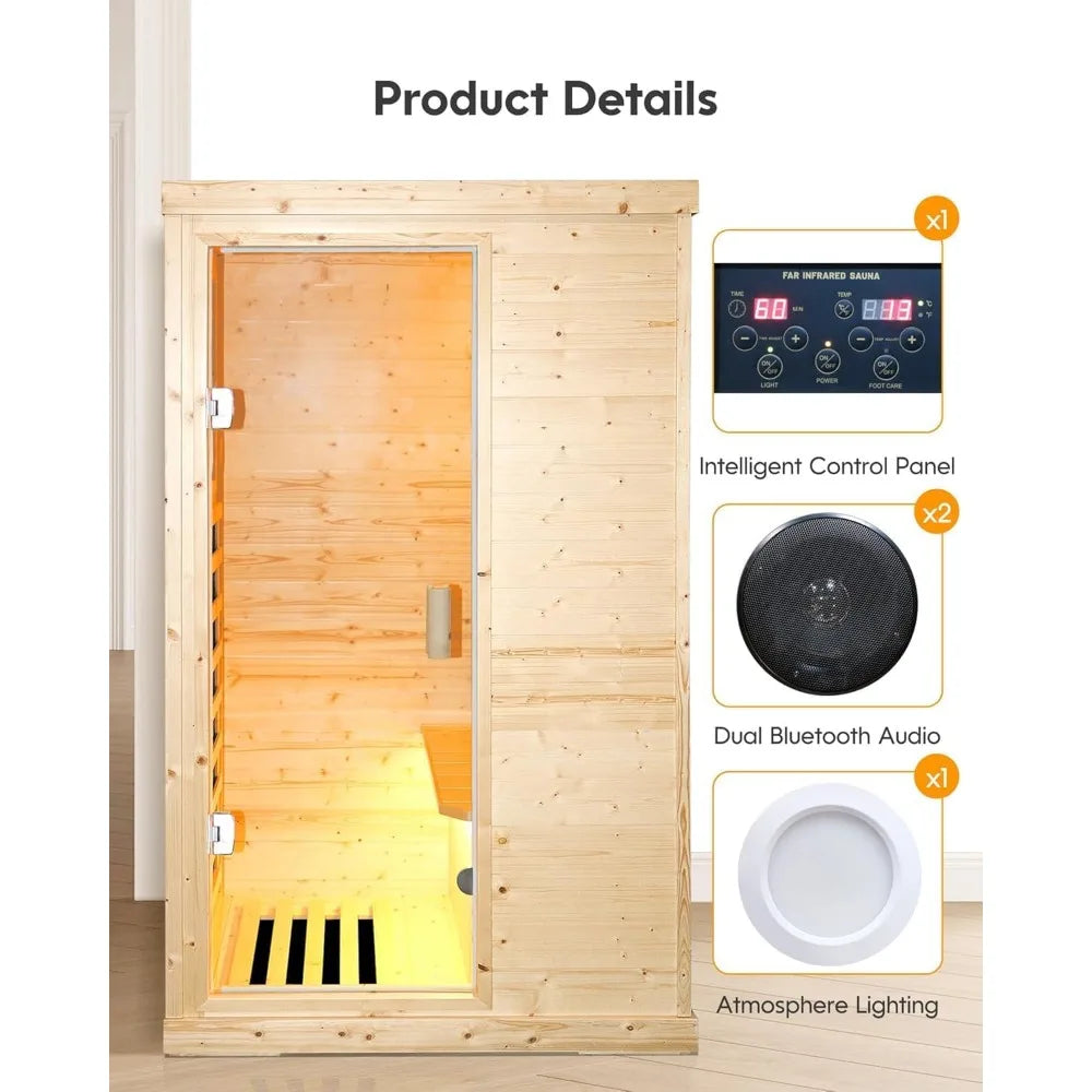 Far infrared home sauna