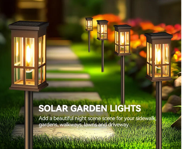 Garden Solar Pathway Lights