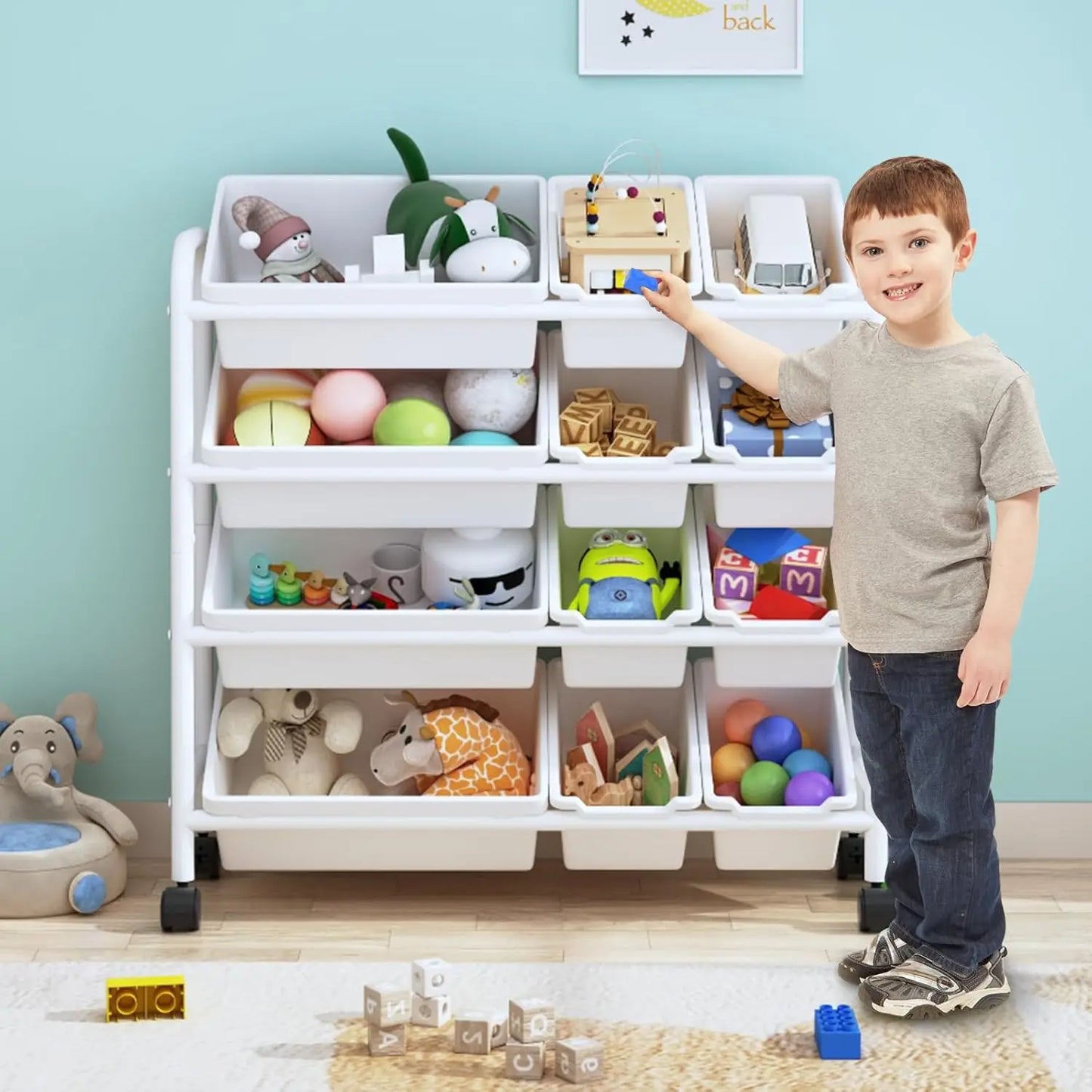 Kids Toy Storage Organizer