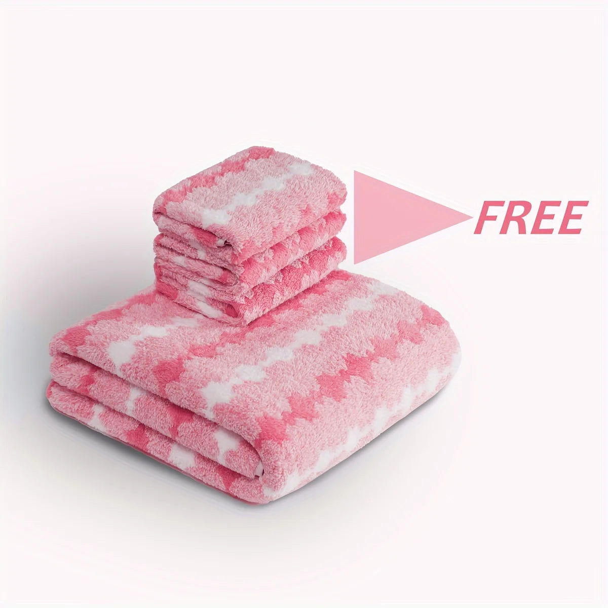 4 to 8 Piece Cotton Towel Set