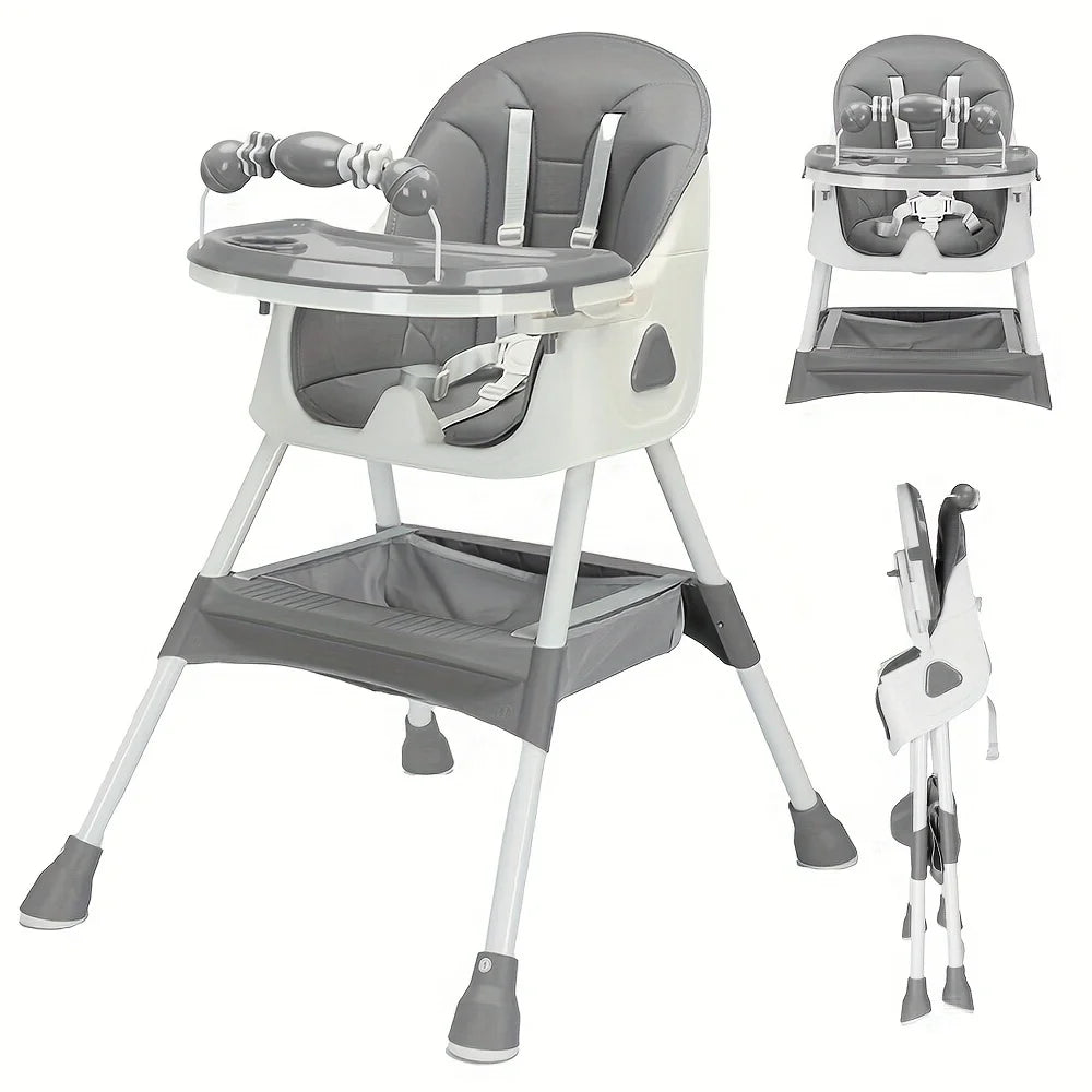 Easy to Clean Foldable Baby High Chair