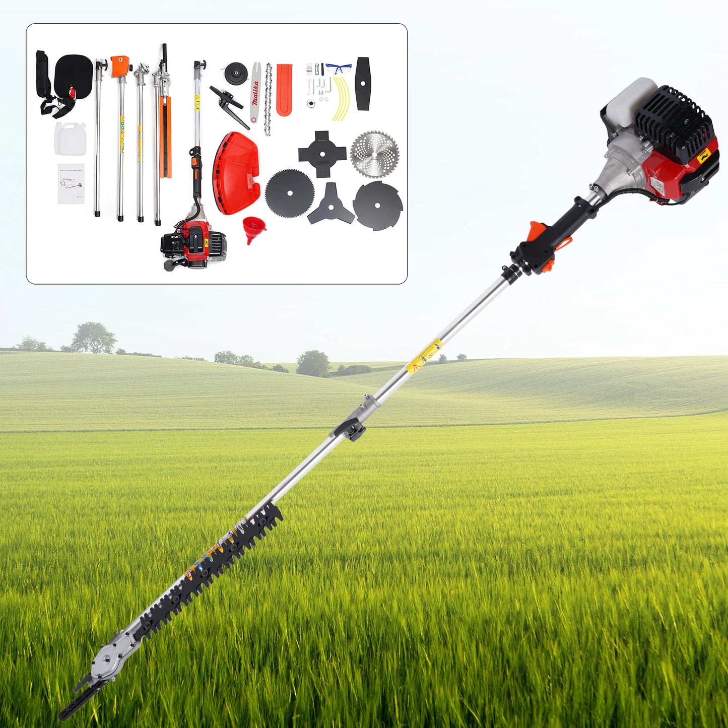 2 Stroke Grass Wacker Gas Power Trimmer