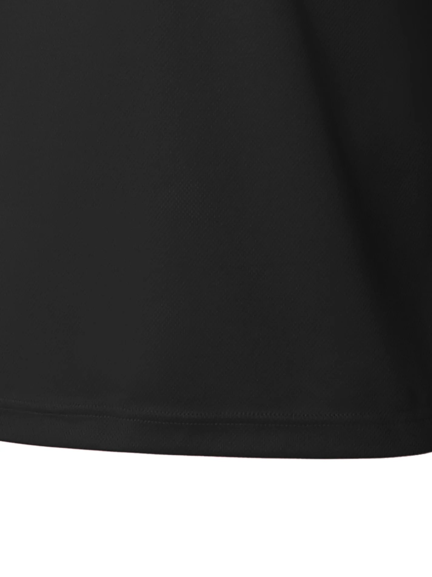 Men's Solid Color Round Neck T-shirt for Fitness and Running