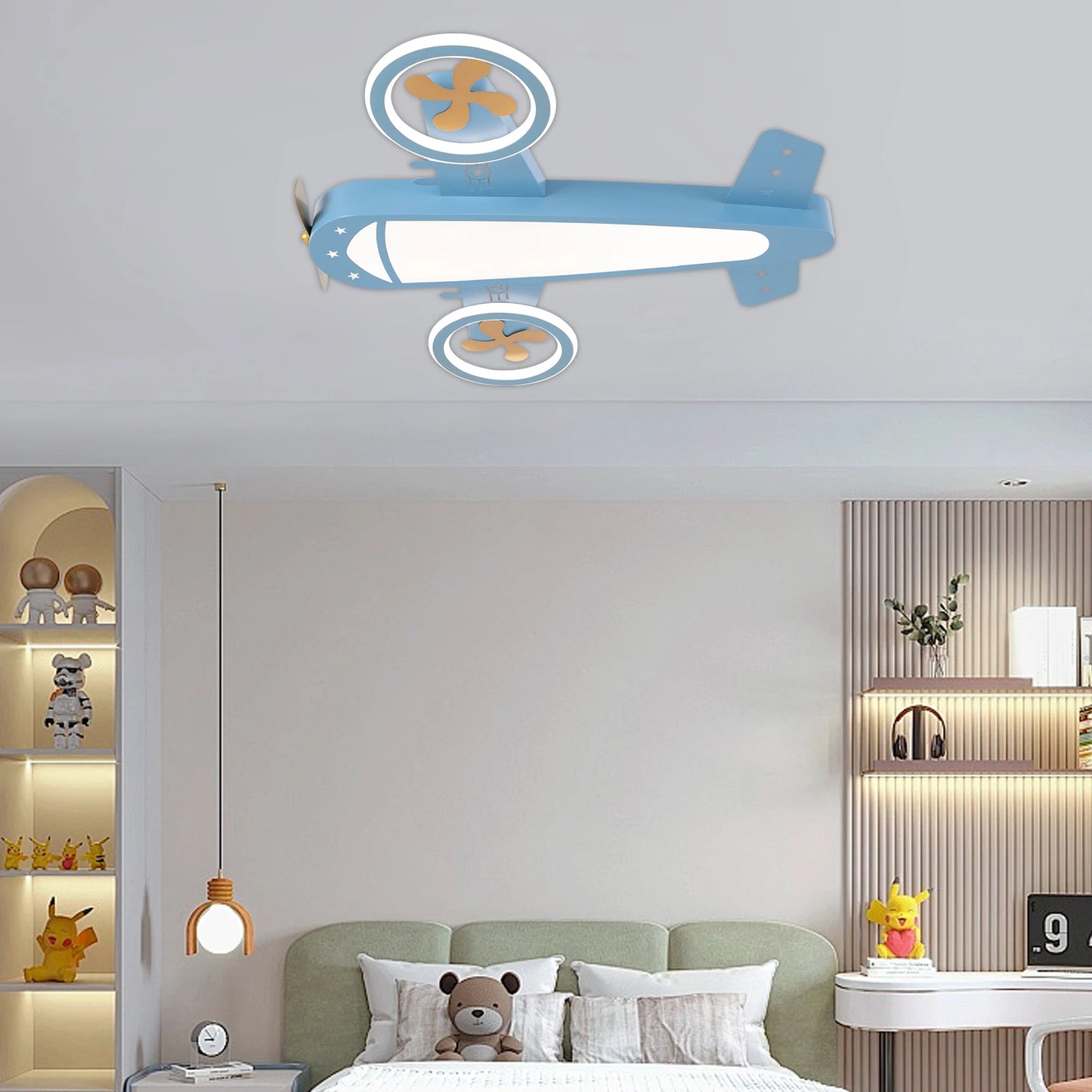 LED Airplane Ceiling Light with Remote Control