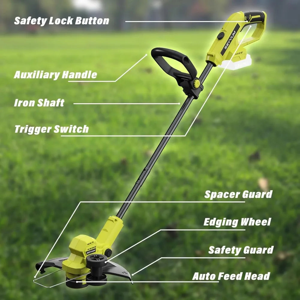 String Trimmer with Auto Line Feed