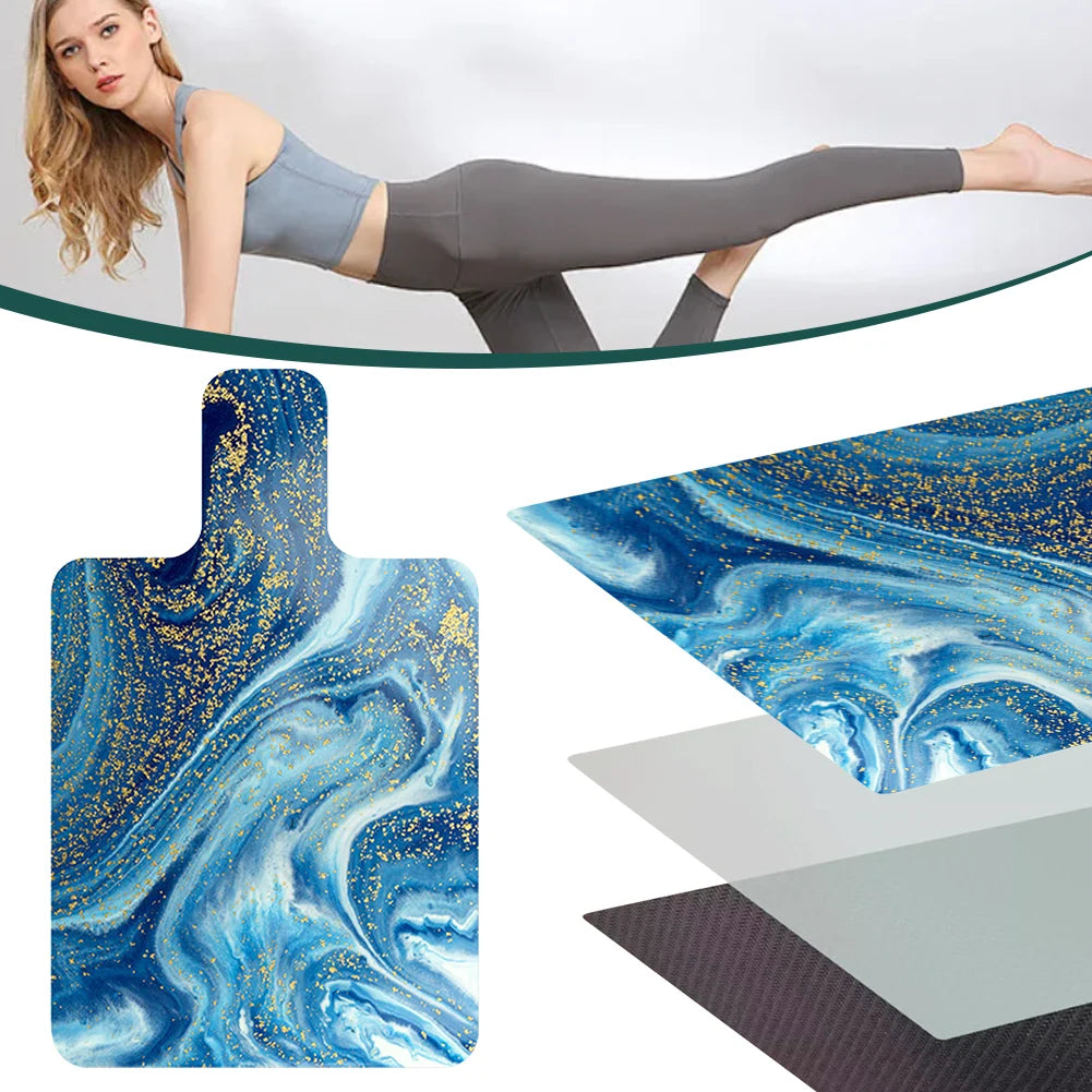 Pilates Suede Rubber Yoga Mat