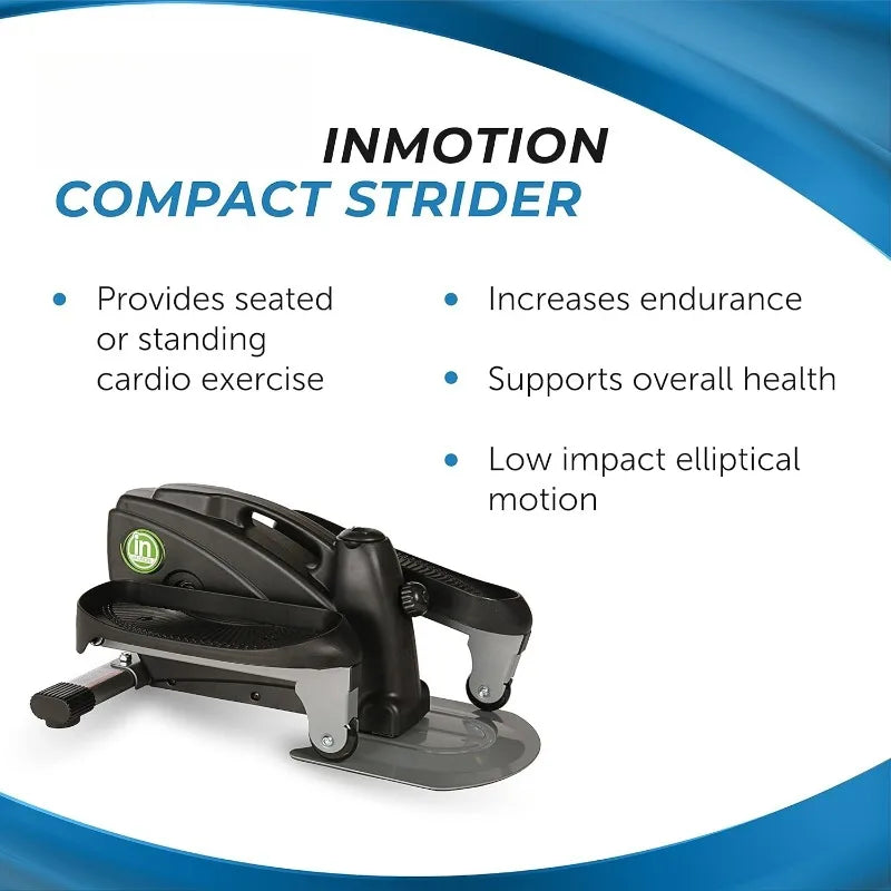 In-motion Compact Strider Foot Exercise Machine