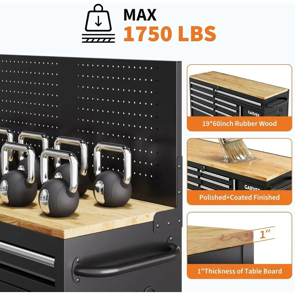Heavy Duty Workbench & Rolling Tool Chest