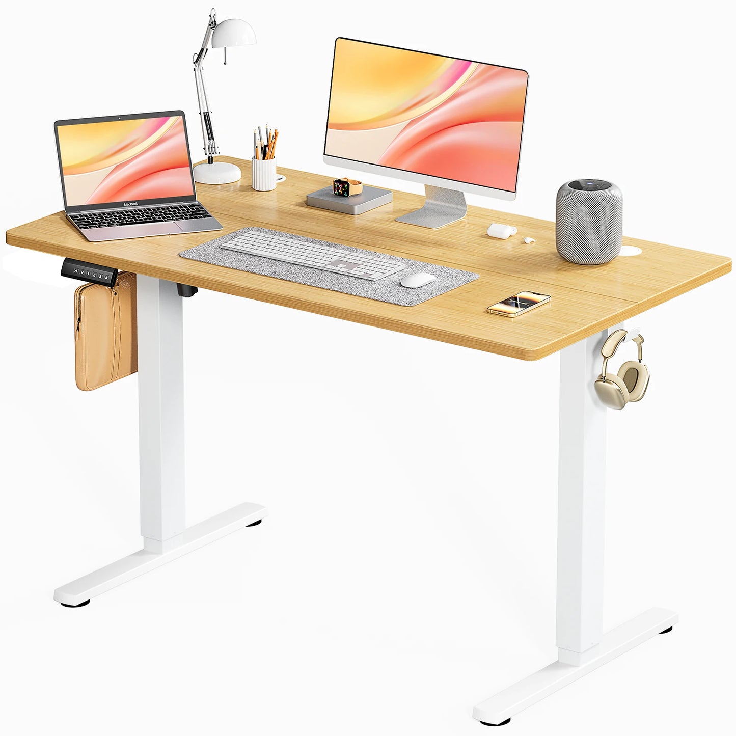 Electric Standing Computer Desk - Height Adjustable