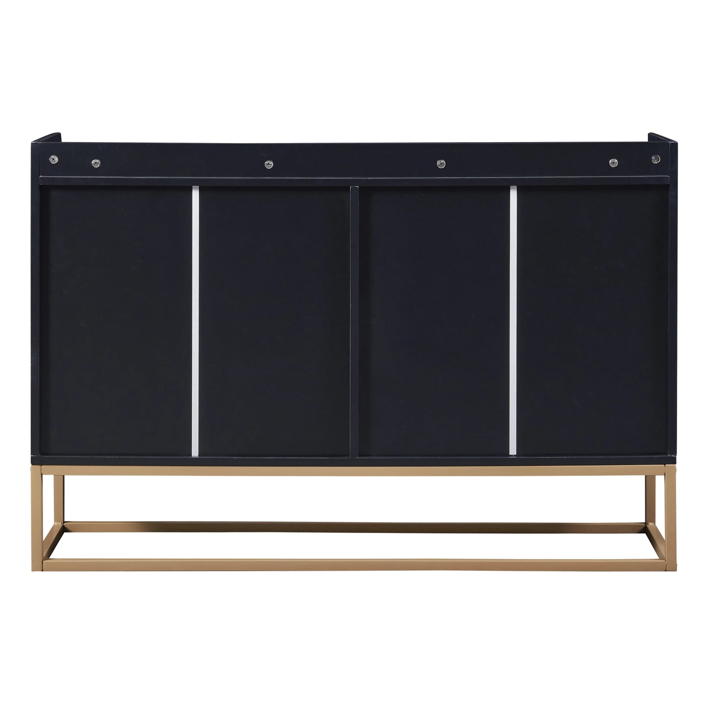 Multifunctional Storage Cabinet With 4 Doors Sideboard