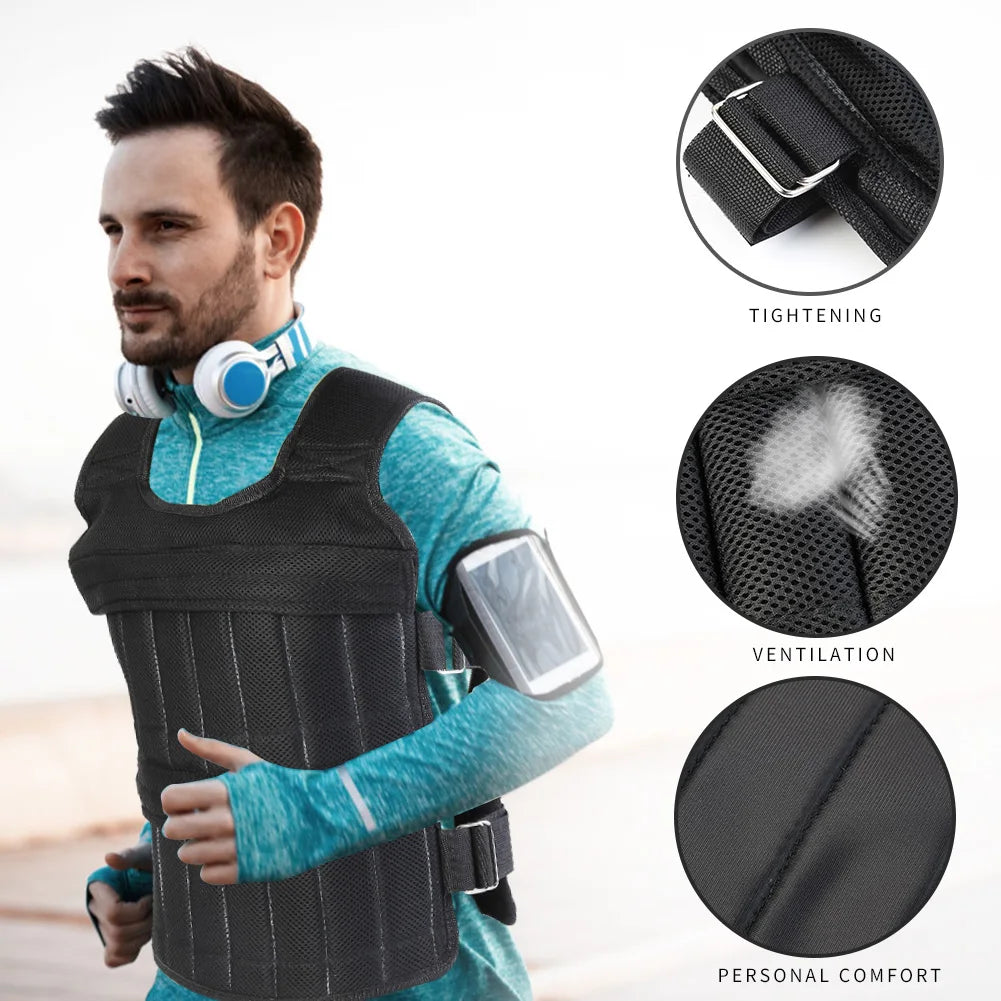 Weight Jacket Workout Equipment for Workout Jogging (No filling)