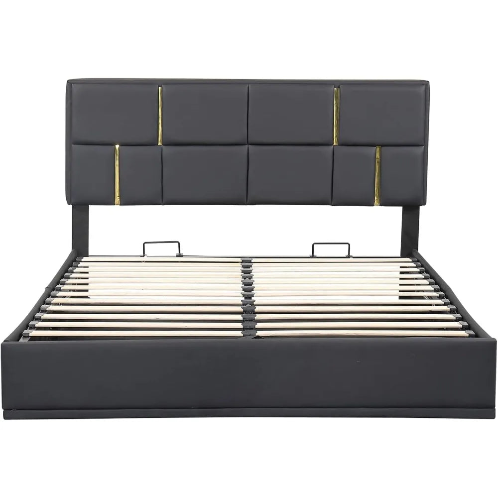 Bedroom Sets with Ottoman Hydraulic Storage Furniture Set
