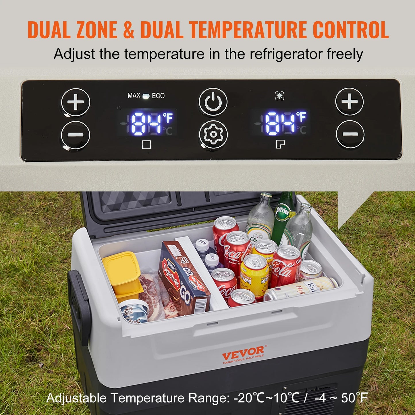 Portable Foldable Handle Wheel Compressor Freezer
