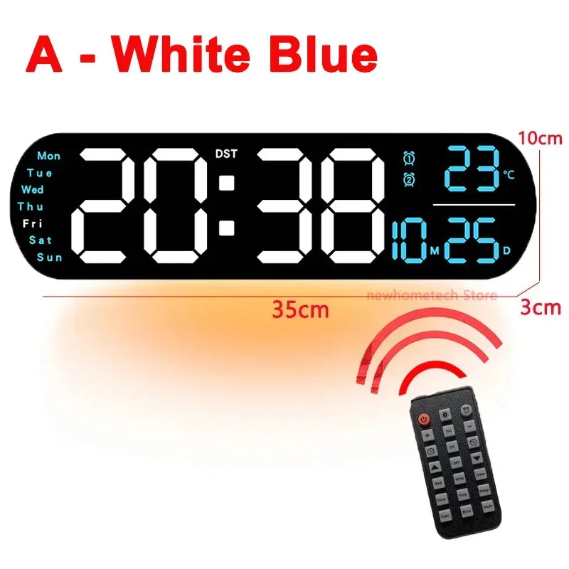 Decoration Remote Control Clock