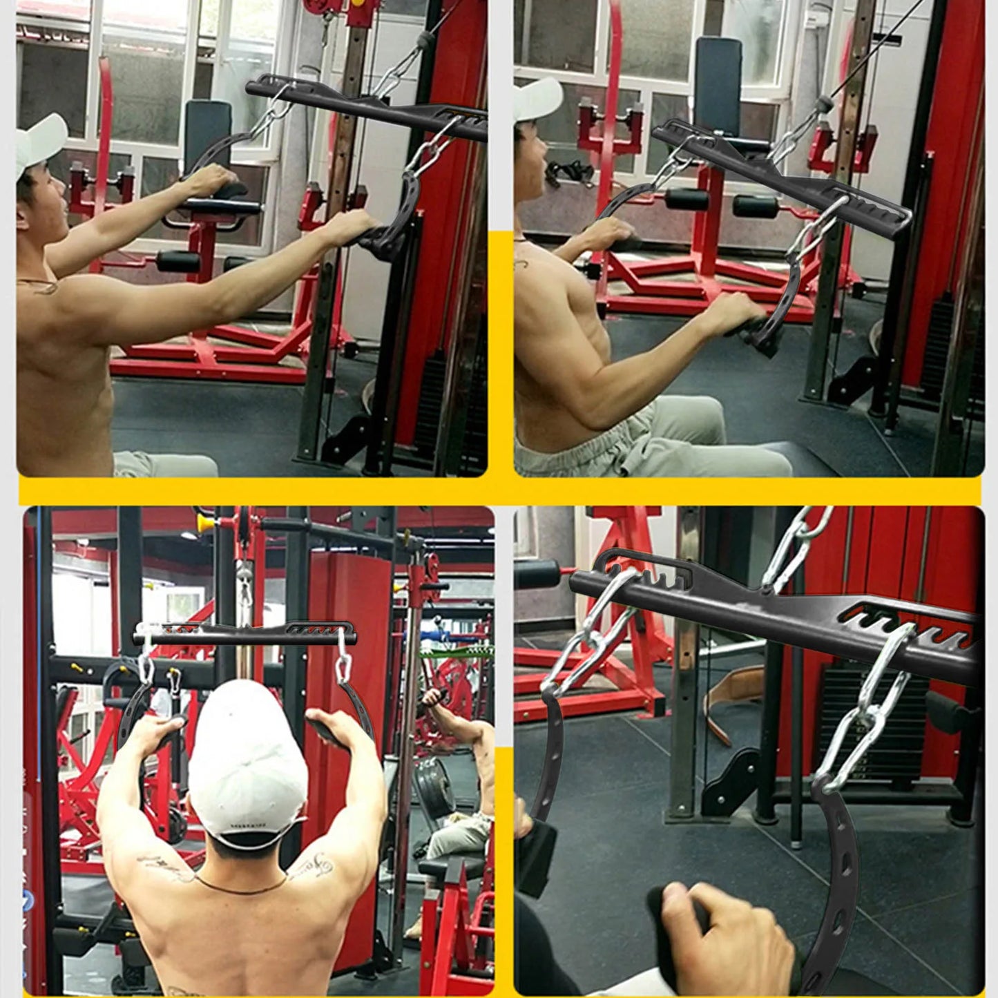 Cable Machine Attachments for Home Gym Fitness