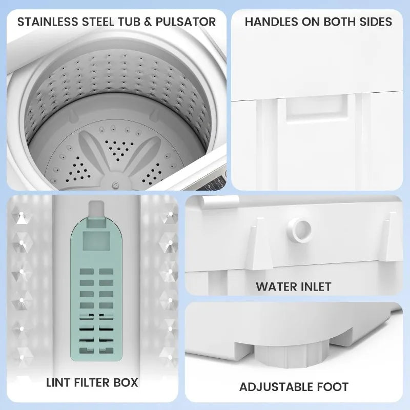 Full Automatic Washer and Dryer Combo