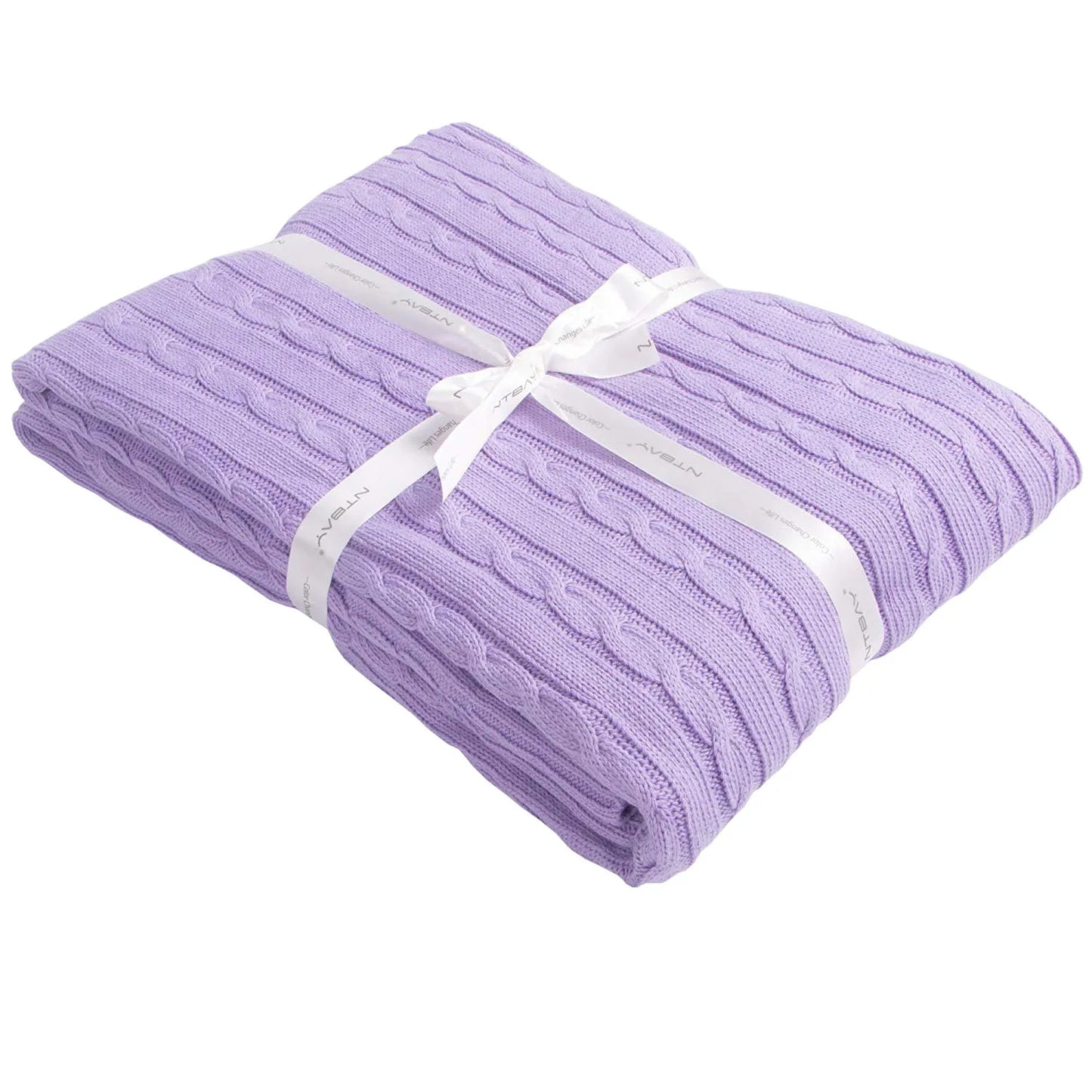 Cable Knit Baby Blanket