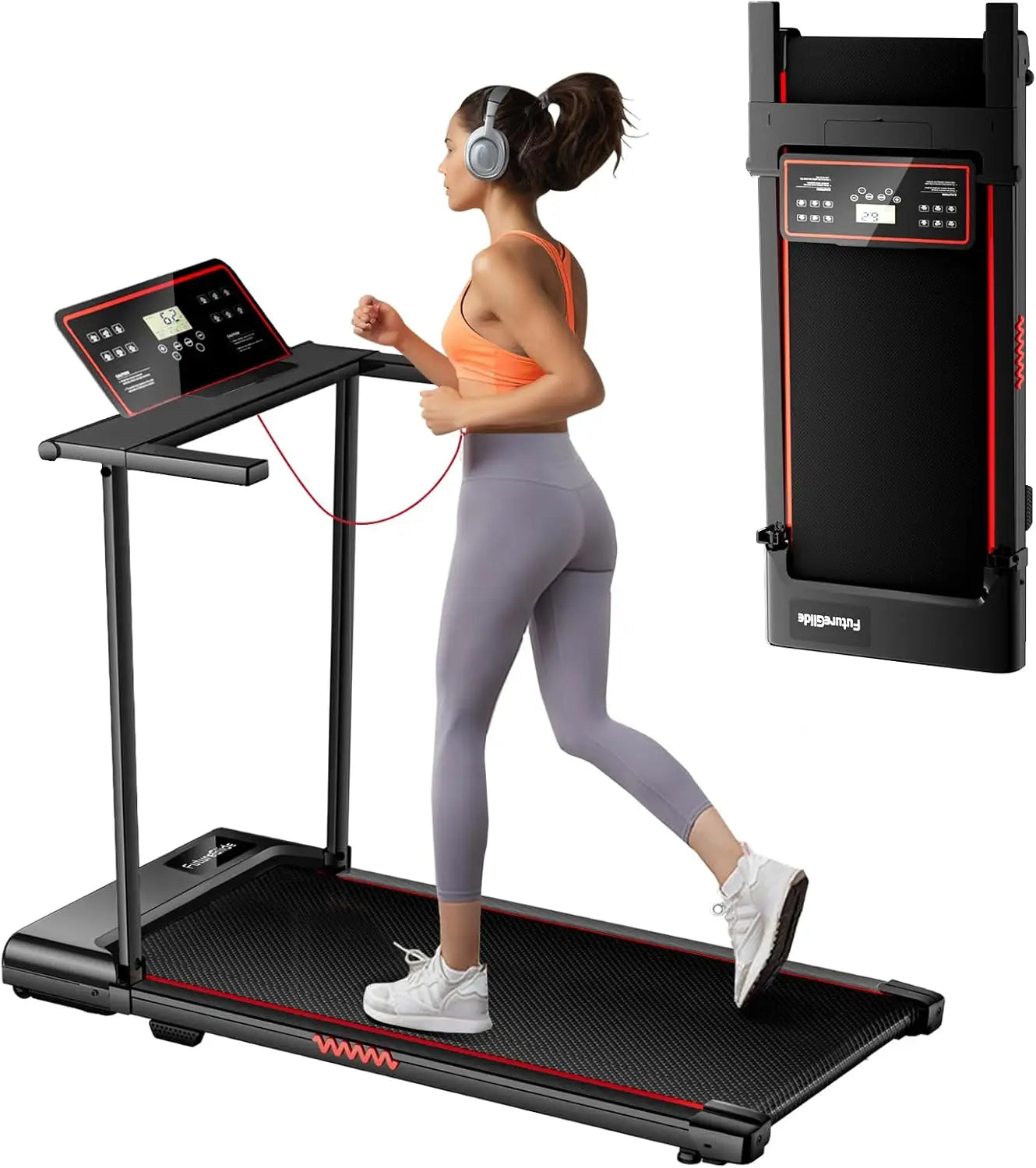 Treadmill With Handle