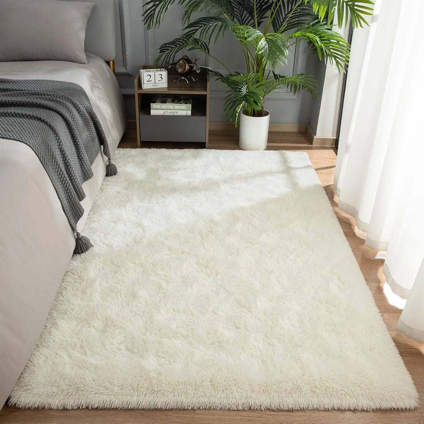 Plush Fluffy Ultra Soft Indoor Modern Rugs