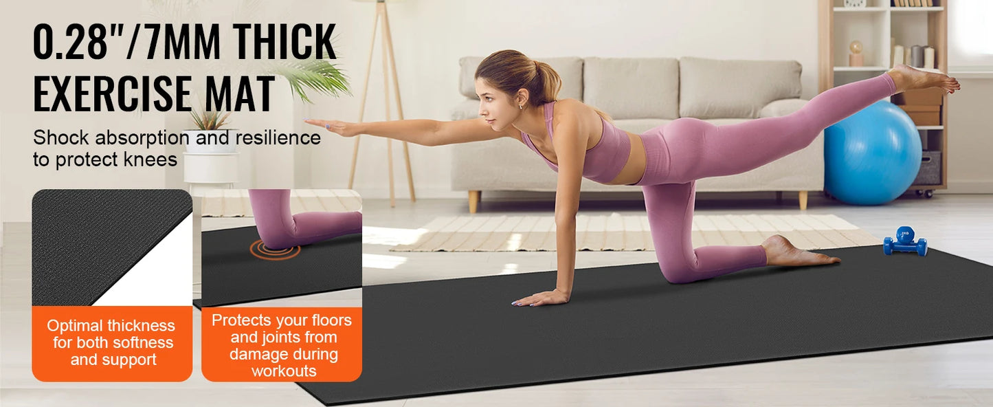 Exercise Mat Non Slip High Density Premium Yoga Mat