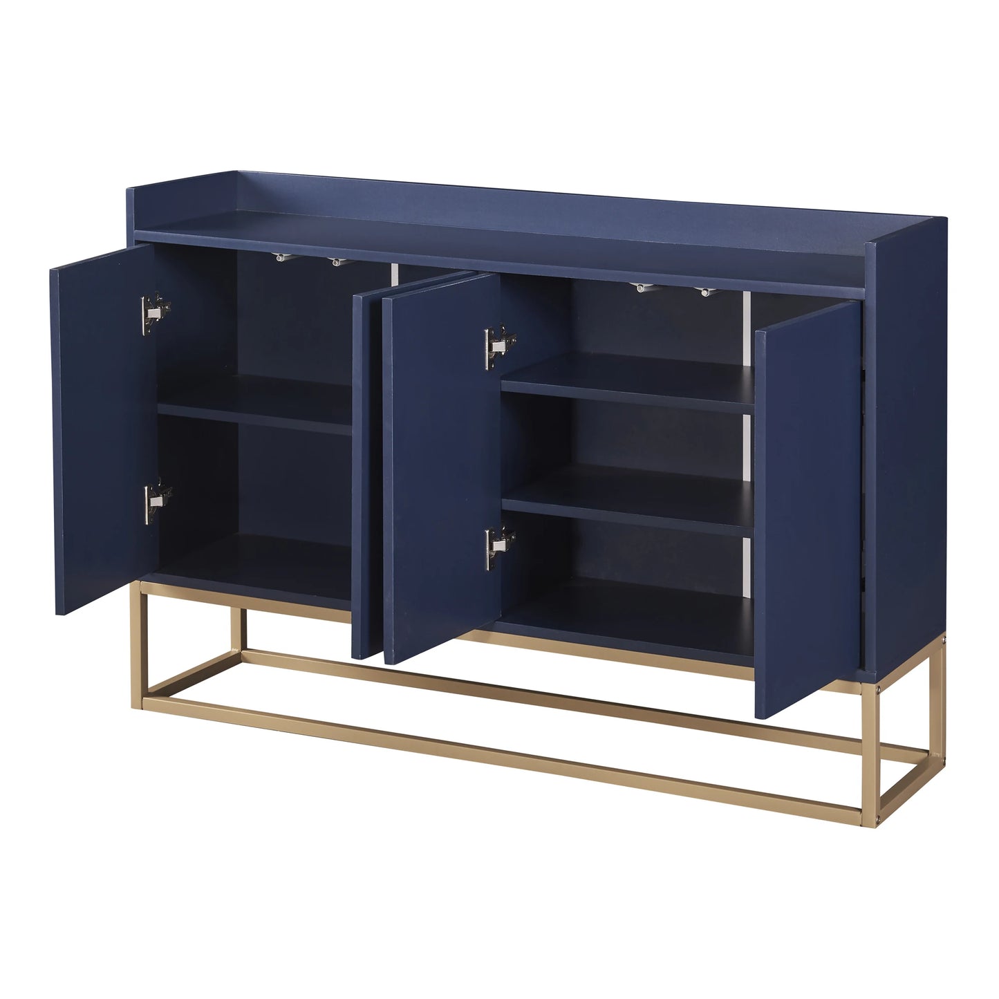 Multifunctional Storage Cabinet With 4 Doors Sideboard