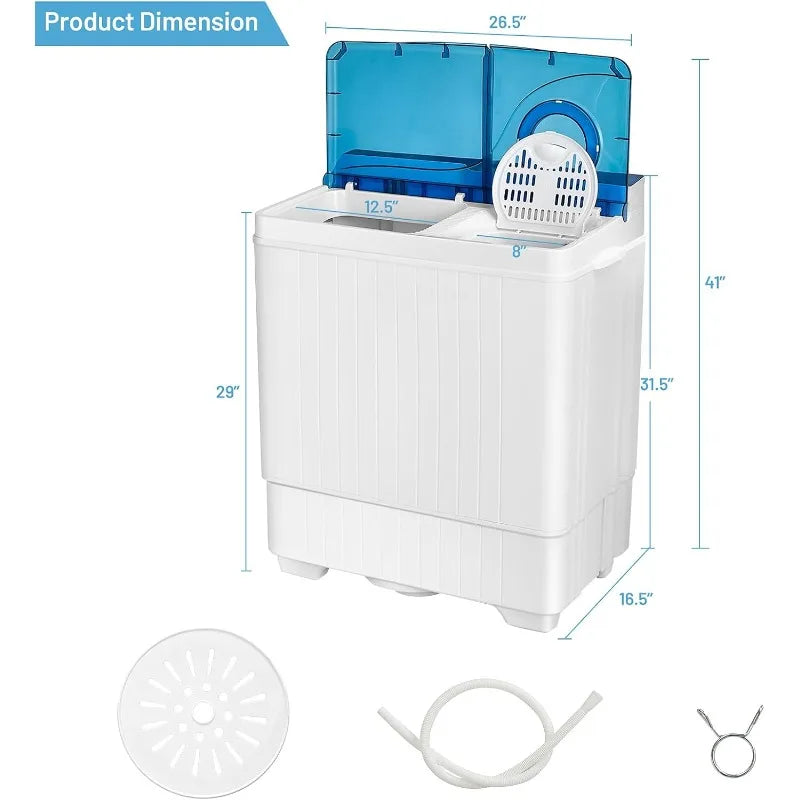 Twin Tub Washer with Spin Dryer