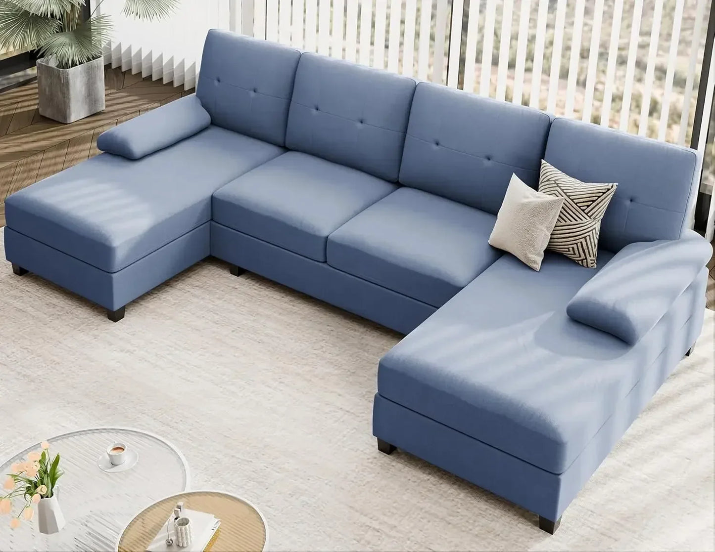 U-Shaped, Sectional Couches