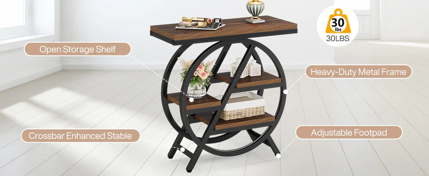 Side Table with Storage