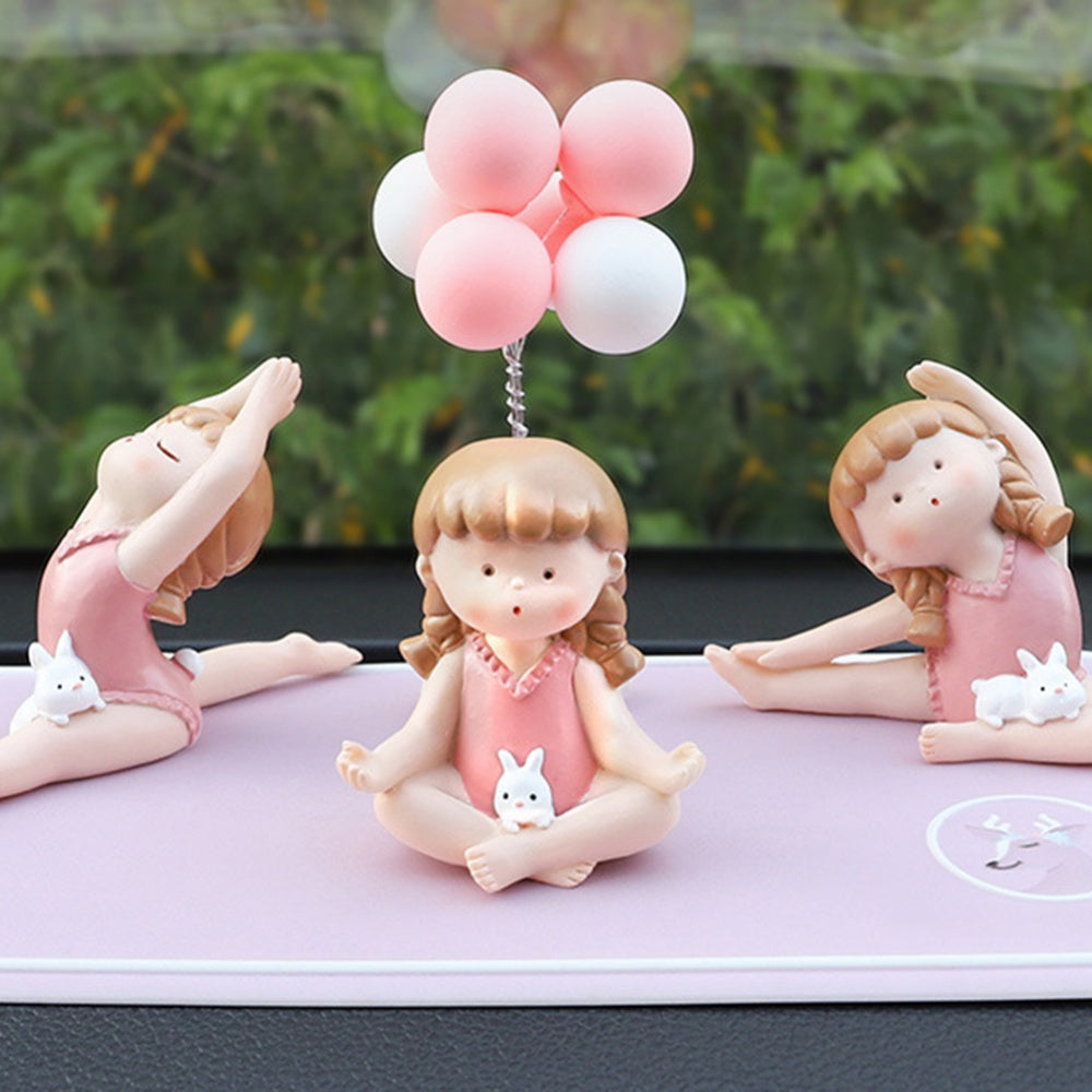 Girl Bedroom Decor - Bunny Girl Figurines Statue