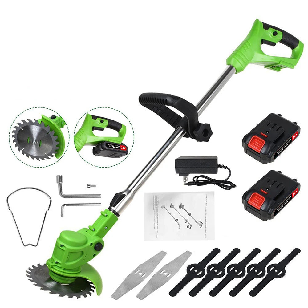 Cordless Electric Brush Weed Trimmer