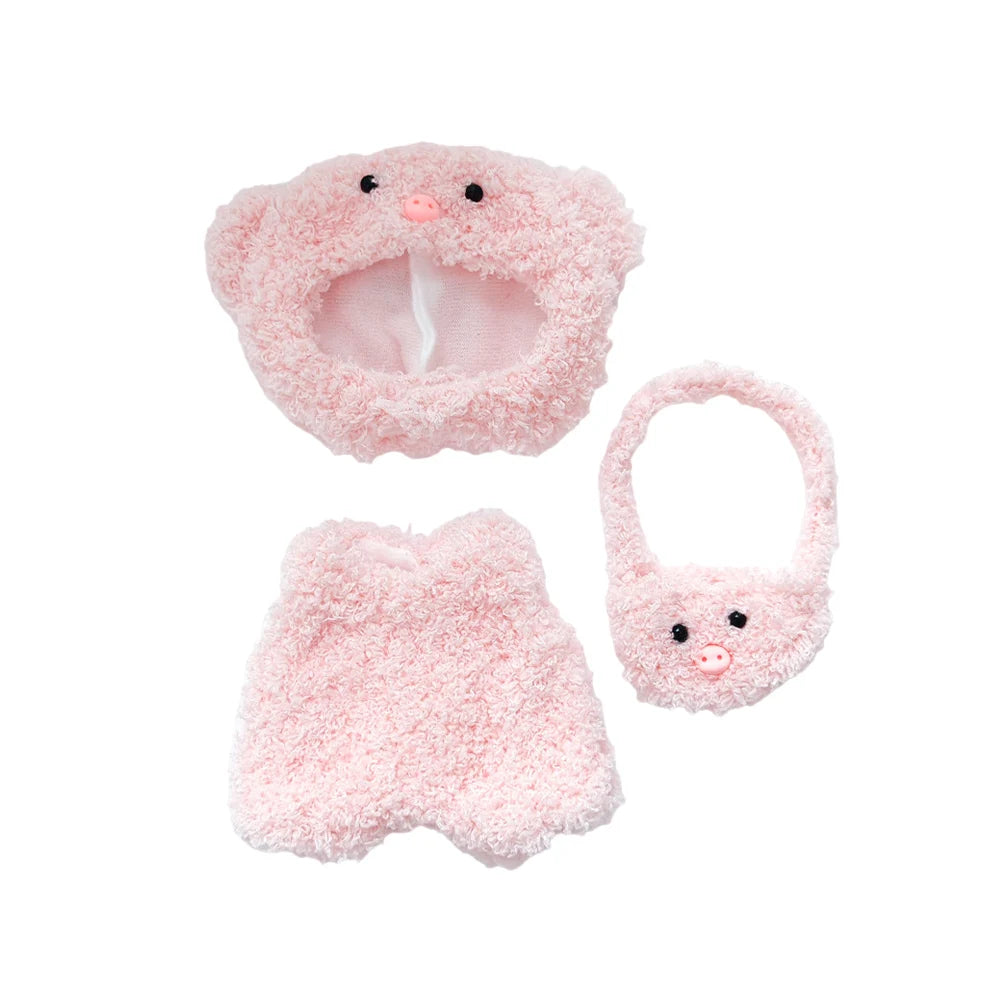 Mini Labubu Dolls Outfit Clothes Accessories without Doll