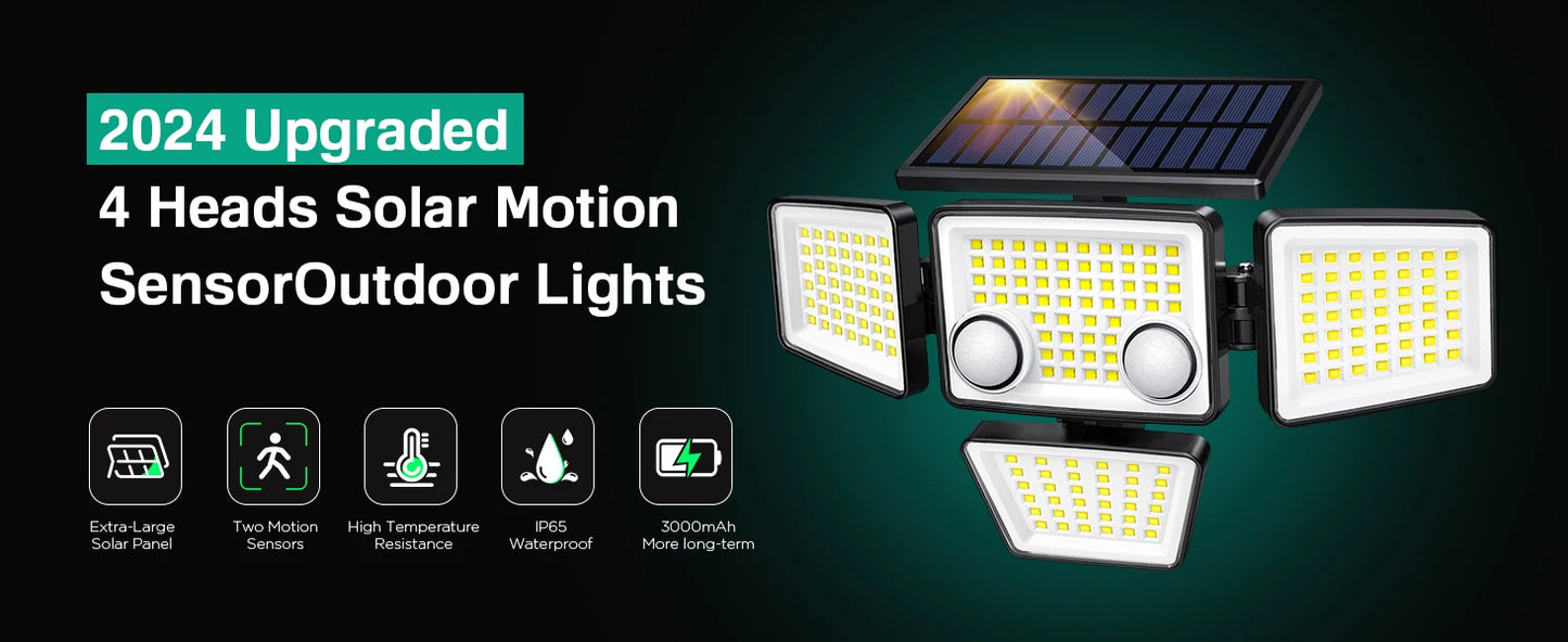 Patio Solar LED Motion Sensor Lights