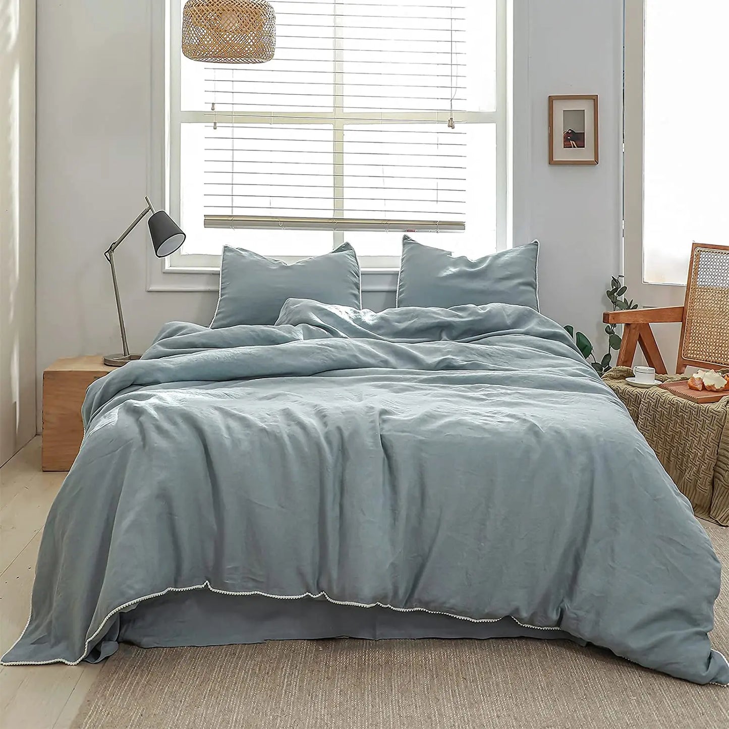 100% Linen Bedding Set