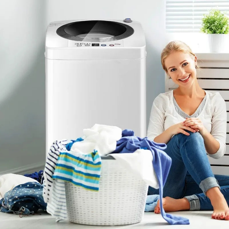 Full Automatic Washer and Dryer Combo with Built-in Pump Drain
