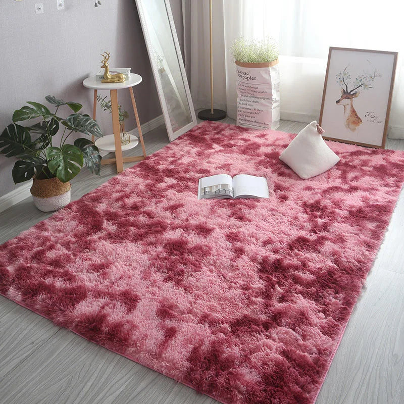 Fluffy Carpet Modern Home Decor Mats Thickened Non-Slip