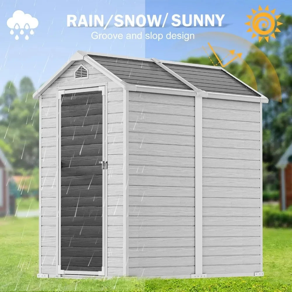 Resin Outdoor Storage Shed