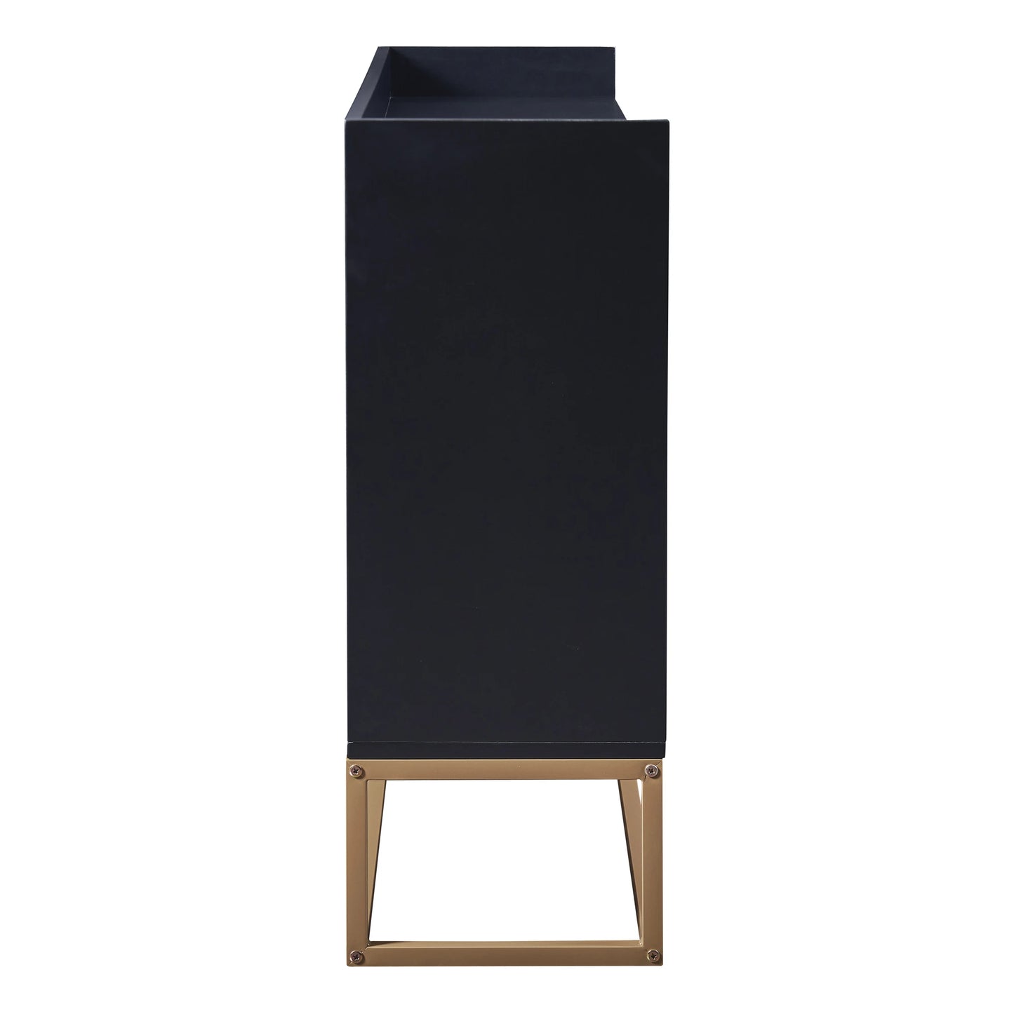 Multifunctional Storage Cabinet With 4 Doors Sideboard