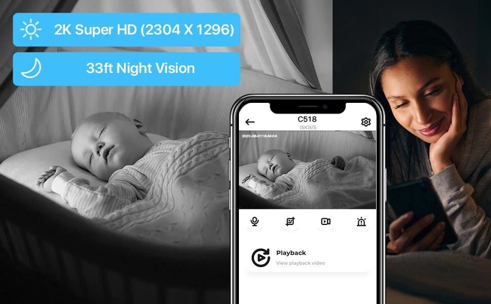 Indoor Pan/Tilt Smart Security Camera