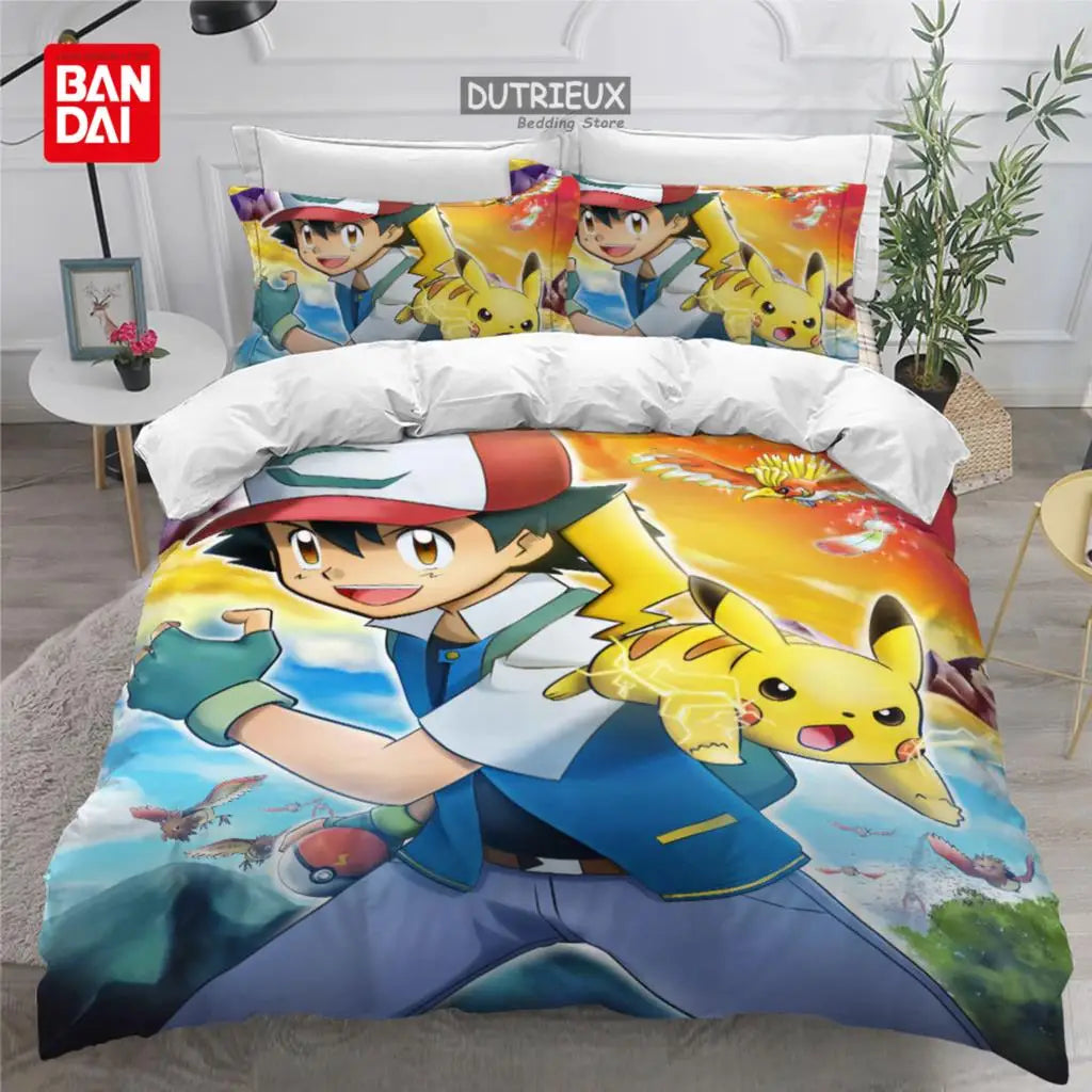 Pokemon Pikachu Bedding Set