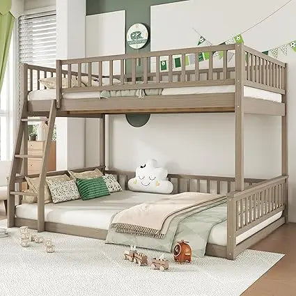 Full XL Over Queen Bunk Bed