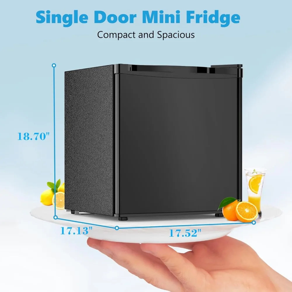Compact Single Reversible Door Refrigerator