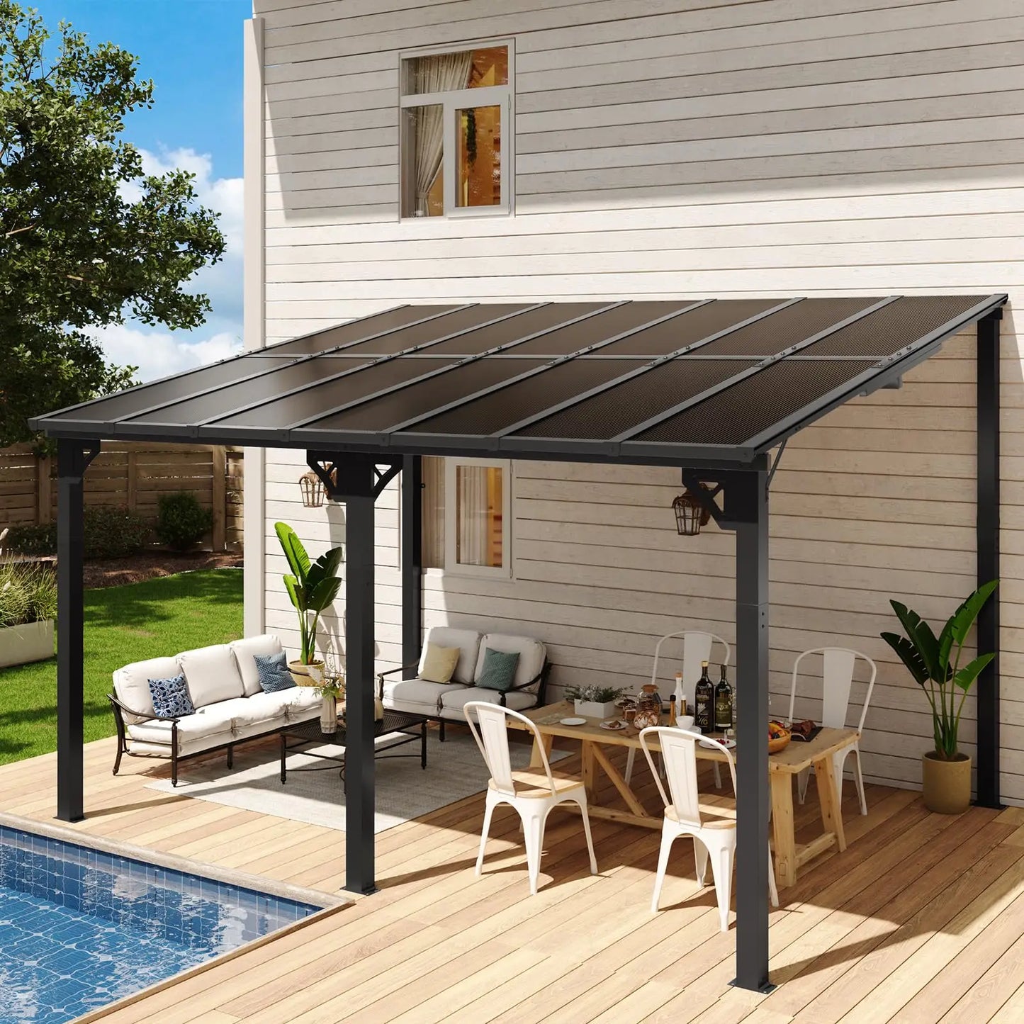 Heavy Duty Mounted Gazebos Pergola