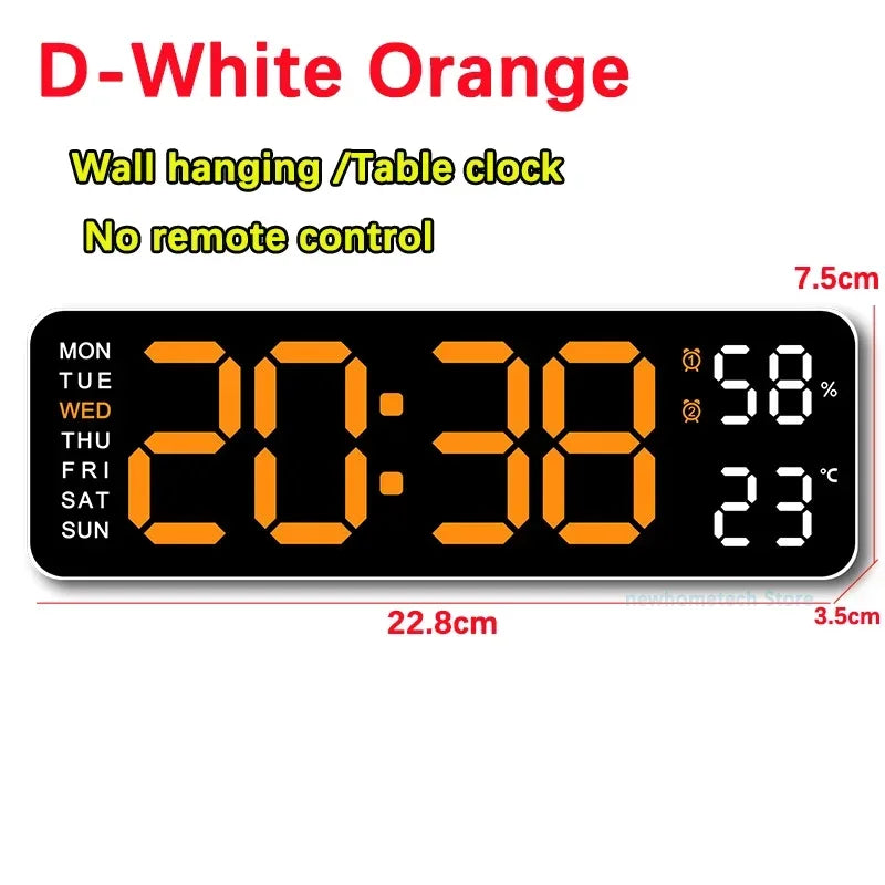 Decoration Remote Control Clock