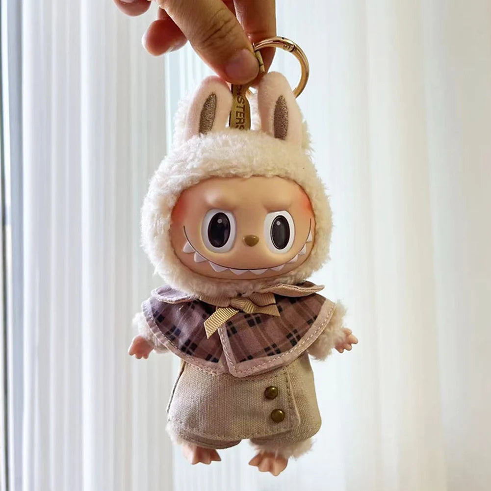 Mini Labubu Dolls Outfit Clothes Accessories without Doll